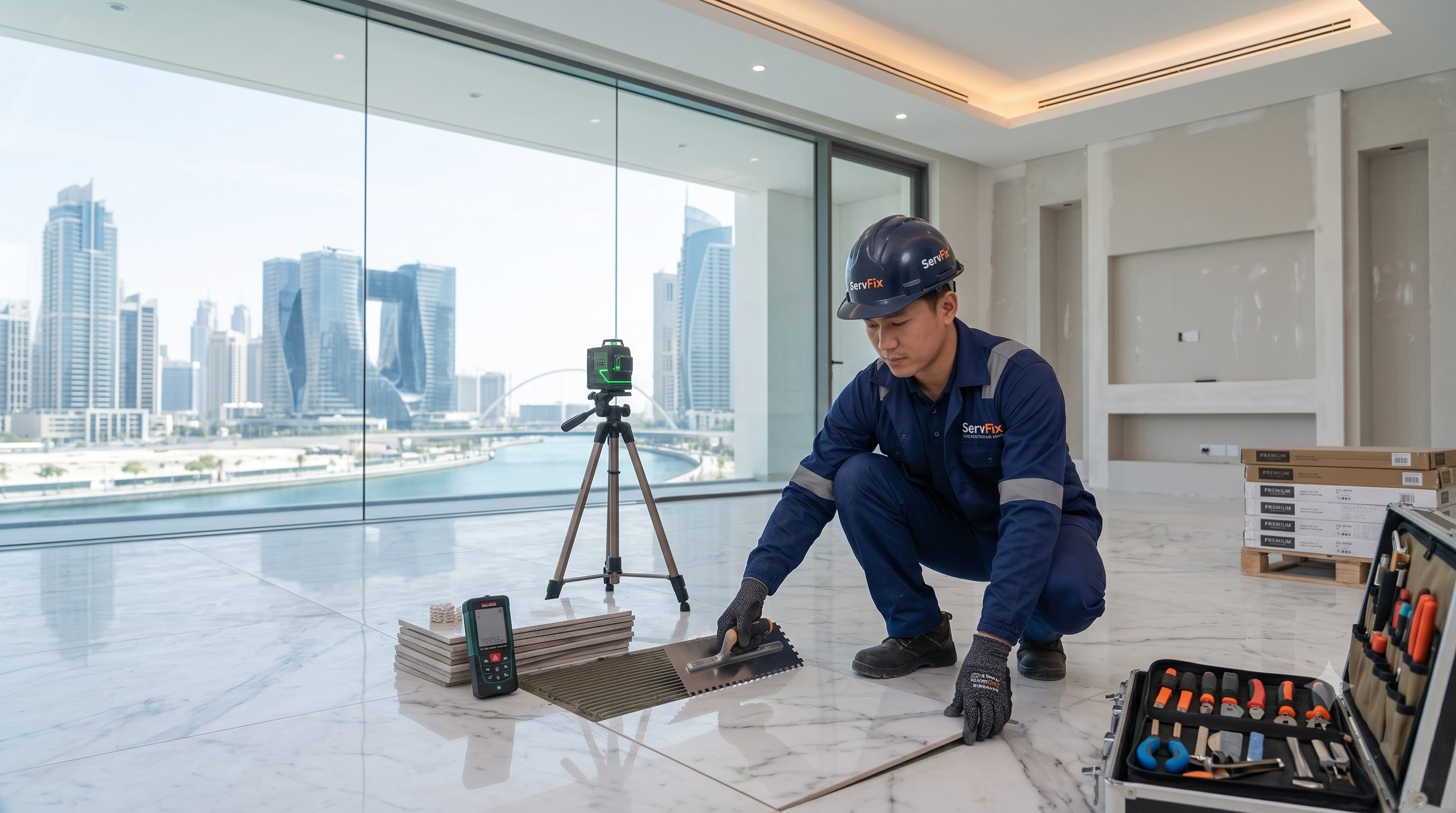 ServFix civil works and renovation in Dubai